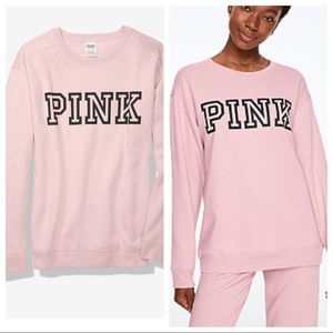 Vs pink crewneck